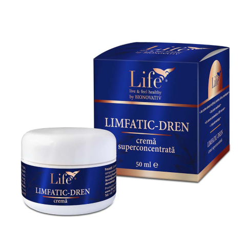 Drenaj limfatic și anticelulitic - CREMA LIMFATIC DREN 50ML