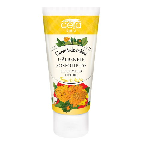 Creme de mâini - CREMA MAINI GALBENELE FOSFOLIPIDE 50ML