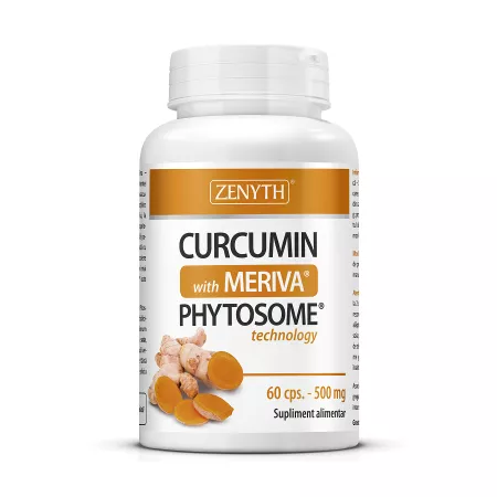 Antioxidanți - CURCUMIN WITH MERIVA 60 CPS