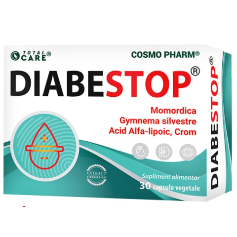 Endocrin și Hormonal - DIABESTOP 30CPS