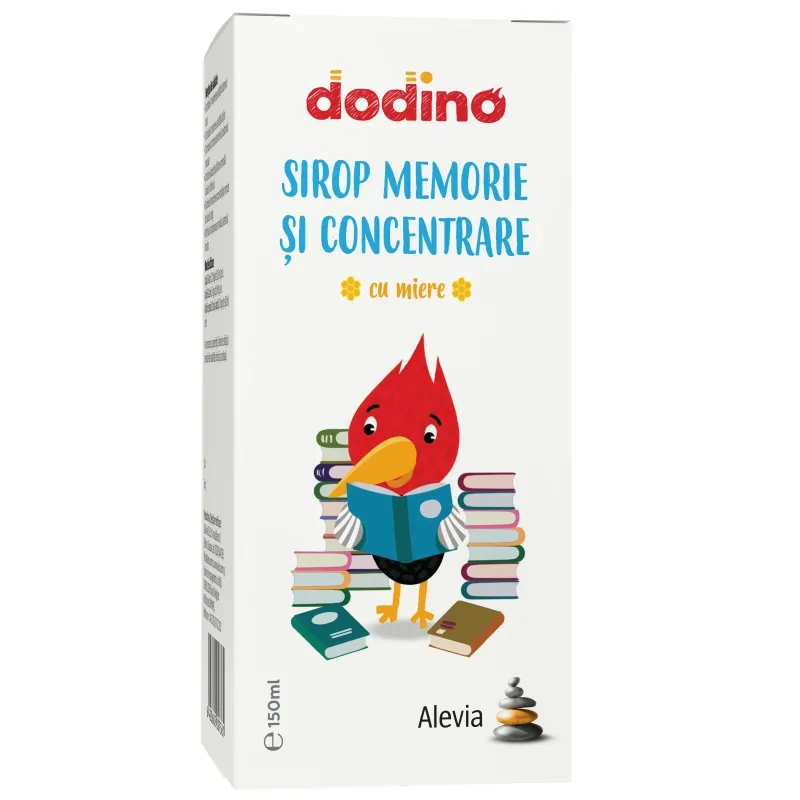 Sistem Nervos / Concentrare - DODINO-SIROP MEMORIE SI CONCENTRARE 150ML