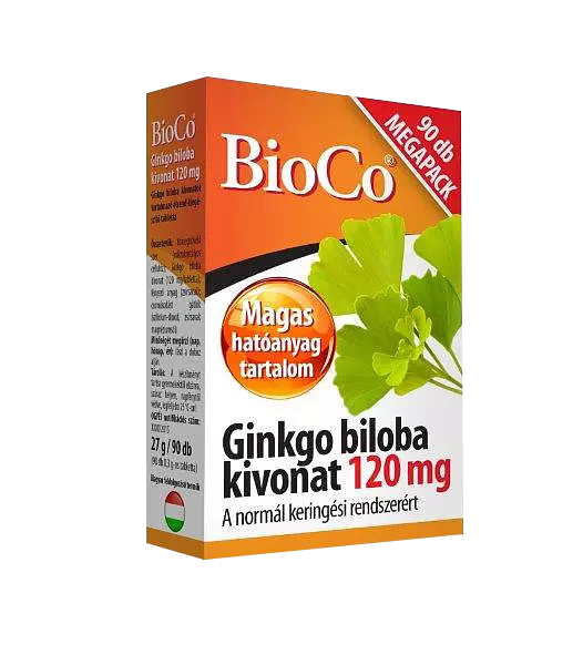 Sistem Nervos / Concentrare - Extract de Ginkgo biloba 120 mg x 90 comprimate