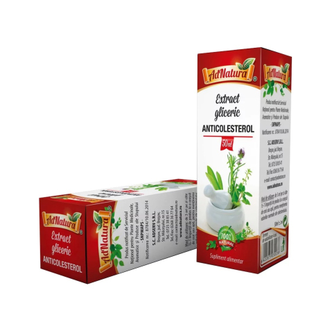 Inimă și Circulație - EXTRACT GLICERIC ANTICOLESTEROL 50ML