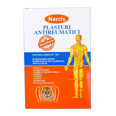 Afecțiuni și Nevoi - GEOMED PLASTURE ANTIREUMATIC MENTOL 18*12CM