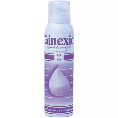 Îngrijire unghii - GINEXID MENOPAUZA SPUMA DE CURATARE 150ML