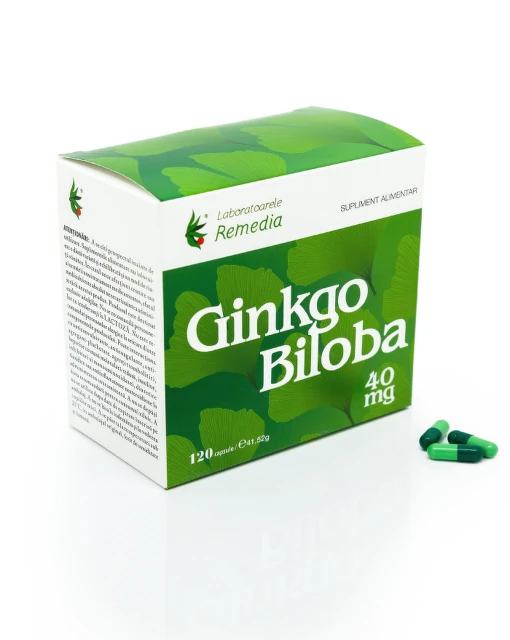 Afecțiuni și Nevoi - GINKGO BILOBA  40MG 120CPS
