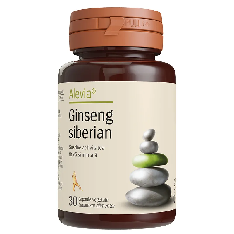 Afecțiuni și Nevoi - GINSENG SIBERIAN 30CPR