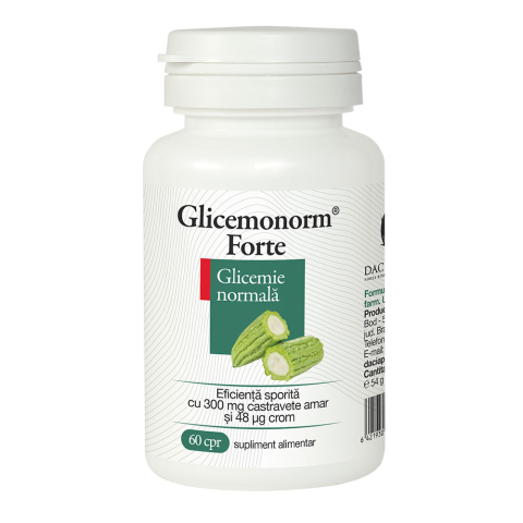 Endocrin și Hormonal - GLICEMONORM FORTE 60CPR