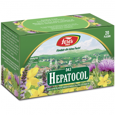 Afecțiuni și Nevoi - HEPATOCOL D43 20DZ