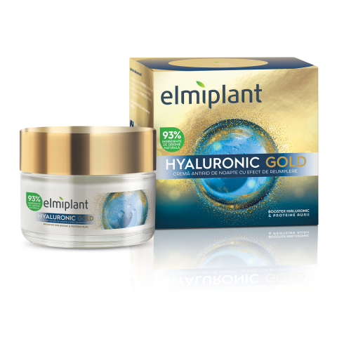 Acid Hialuronic - HYALURONIC GOLD CREMA ANTIRID DE NOAPTE 50ML