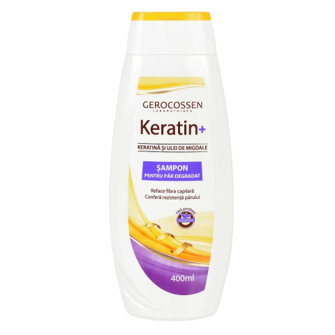 Regenerare păr - KERATIN+ SAMPON PAR DEGRADAT 400ML