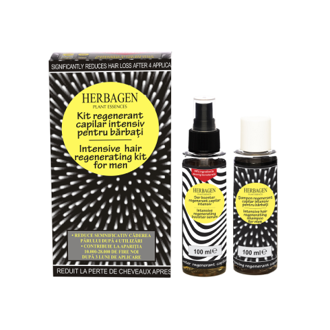 Regenerare păr - KIT REGENERANT CAPILAR INTENSIV PENTRU BARBATI