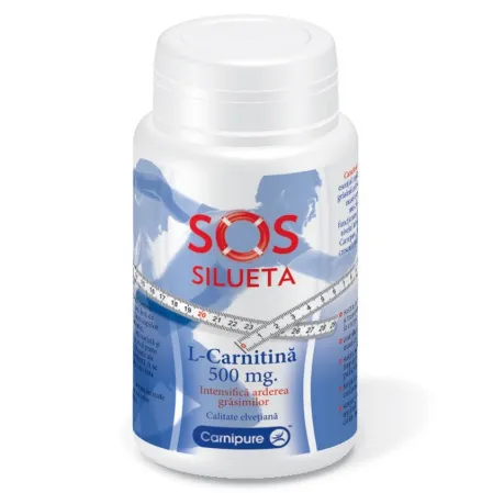 Suplimente pentru Sport - L-CARNITINA 500MG 60CPS