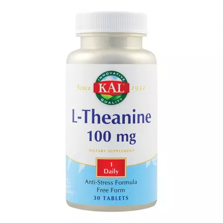Somn și Stres - L-THEANINE 100MG 30CPR