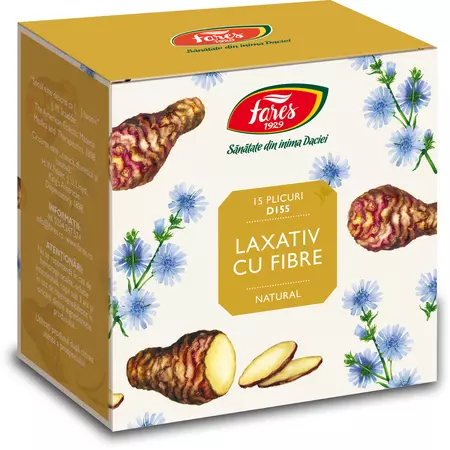 Afecțiuni și Nevoi - LAXATIV CU FIBRE D155 5GR*15DZ