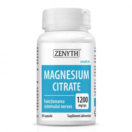 Vitamine și Minerale - MAGNESIUM CITRATE 30 CPS