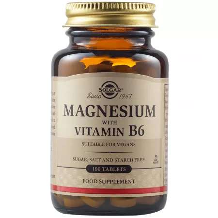 Suplimente Alimentare - MAGNESIUM&VITAMINA B6 100CPR