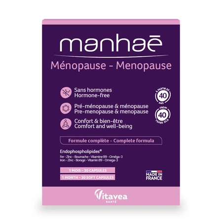 Menopauză - MANHAE MENOPAUSE 30CPS MOI