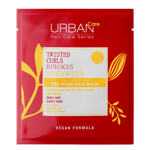 Uleiuri pentru păr - MASCA PRE-SAMPONARE PAR CRET HIBISCUS UNT SHEA 50ML