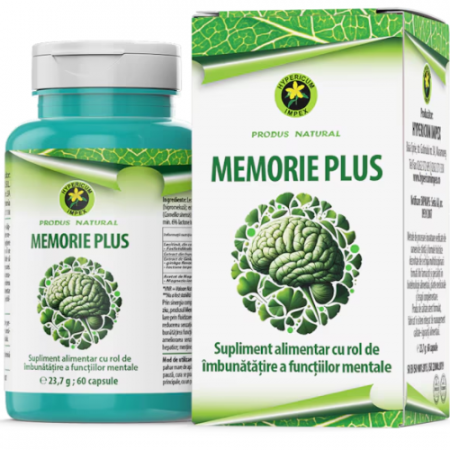 Sistem Nervos / Concentrare - MEMORIE PLUS 300MG 60CPS