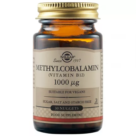 Suplimente Alimentare - METHYLCOBALAMIN (VIT B12) 1000MCG 30CPR