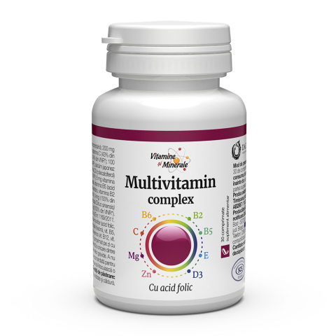 Multivitamine - MULTIVITAMIN COMPLEX CU ACID FOLIC 30CPR