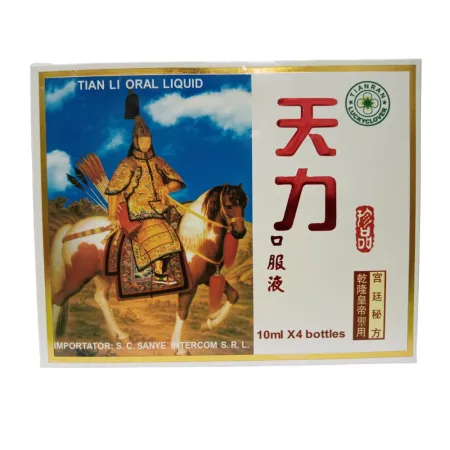 Bărbați - NATURAL POTENT 4*10ML(TIAN LI)+SERVETELE PT.POTENTA