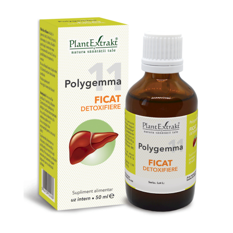 Afecțiuni și Nevoi - POLYGEMMA 11 FICAT DETOXIFIERE 50ML