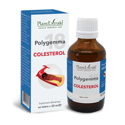 Inimă și Circulație - POLYGEMMA 18 COLESTEROL 50ML