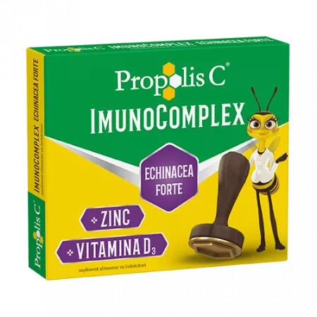 Imunitate - PROPOLIS C IMUNOCOMPLEX&ECHIN. FORTE 20CPR SUPT – FITERMAN PHARMA