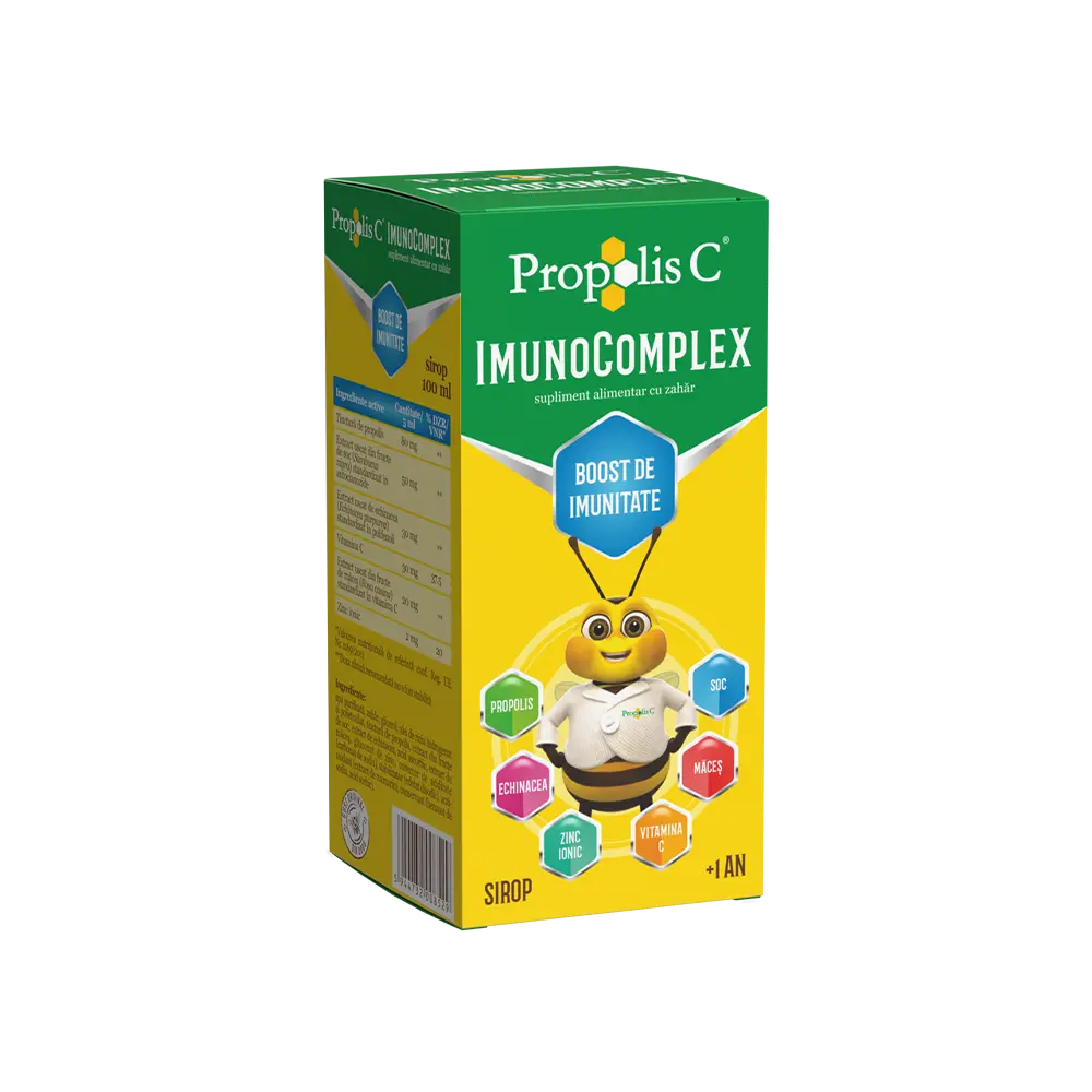 Imunitate - PROPOLIS C IMUNOCOMPLEX SIROP 100ML
