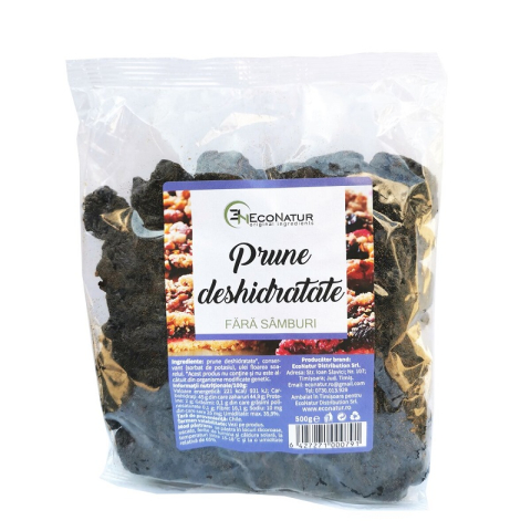 Constipație - PRUNE USCATE FARA SAMBURI 500GR
