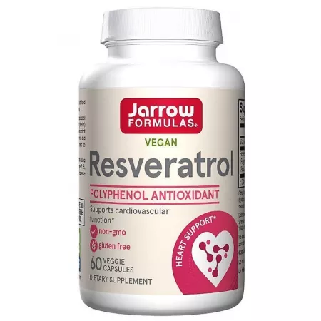 Antioxidanți - RESVERATROL 100MG 60CPS VEGETALE