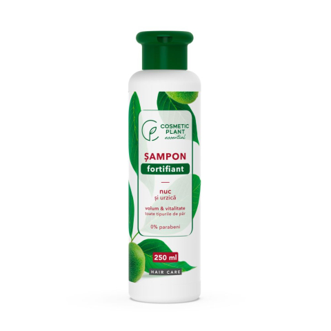 Regenerare păr - SAMPON FORTIFIANT CU NUC&URZICA 250ML
