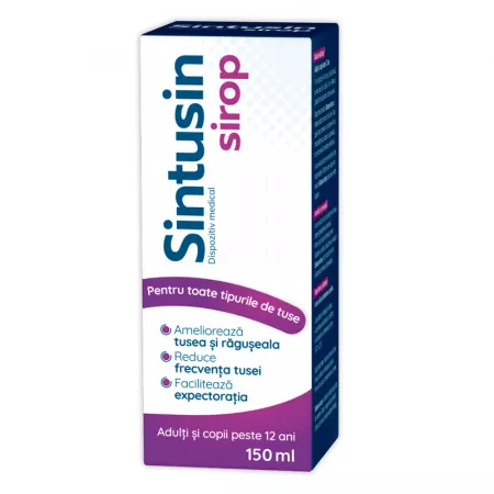 Afecțiuni și Nevoi - SINTUSIN SIROP ADULTI&COPII 150ML