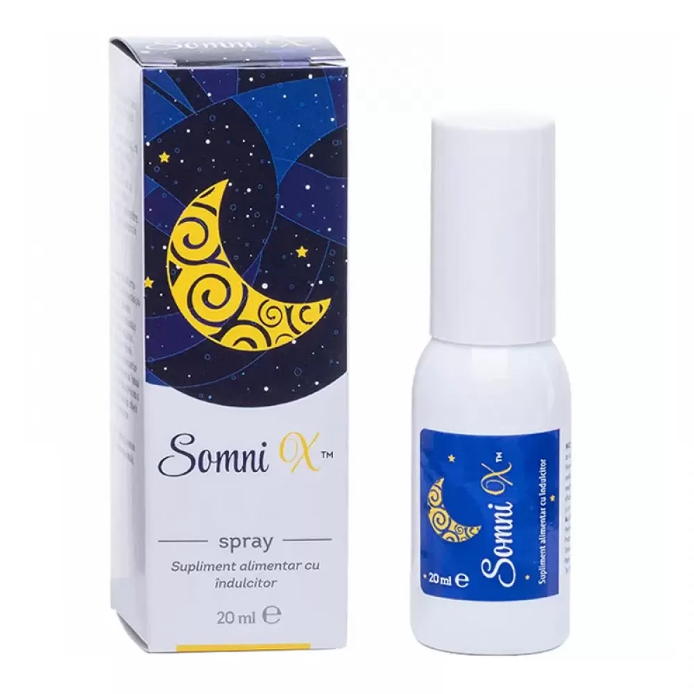 Somn și Stres - SOMNI X 20ML (SPRAY)