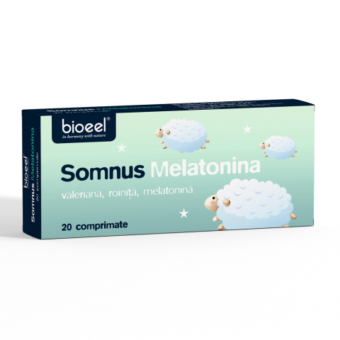 Somn și Stres - SOMNUS MELATONINA 20CPS