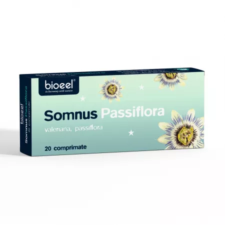 Somn și Stres - SOMNUS PASSIFLORA 20CPS