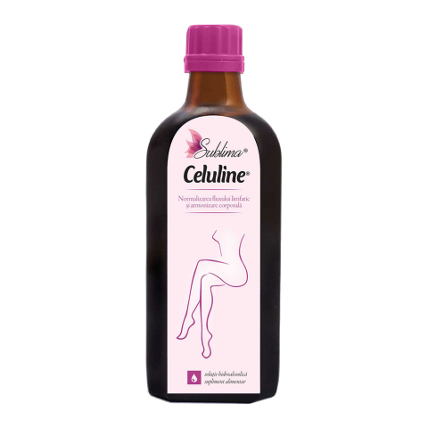 Drenaj limfatic și anticelulitic - SUBLIMA CELULINE 200ML