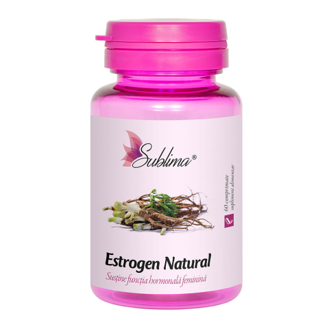 Echilibru hormonal femei - SUBLIMA ESTROGEN NATURAL 60CPR