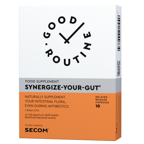 Digestie și Intestin - SYNERGIZE-YOUR-GUT 10CPS VEGETALE