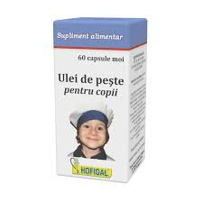 Copii si Dezvoltare - ULEI DE PESTE PENTRU COPII 60CPS MOI