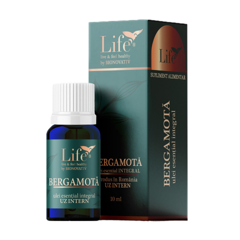 Uleiuri naturale - ULEI ESENTIAL INTEGRAL BERGAMOTA 10ML