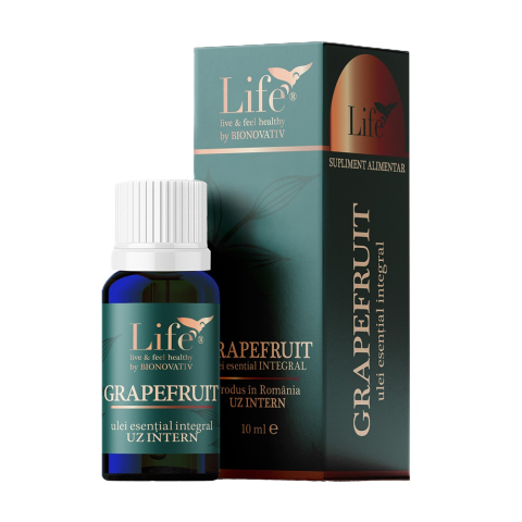 Uleiuri naturale - ULEI ESENTIAL INTEGRAL GRAPEFRUIT 10ML