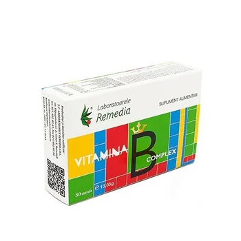 Vitamine și Minerale - VITAMINA B COMPLEX 30CPS