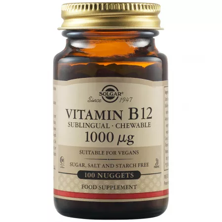 Suplimente Alimentare - VITAMINA B12 1000MCG 100CPR