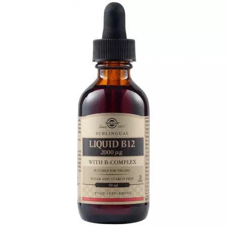 Suplimente Alimentare - VITAMINA B12 LIQUID+B COMPLEX 59ML