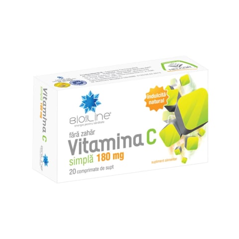 Imunitate - VITAMINA C 180MG 20CPR