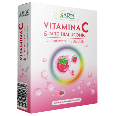 Imunitate - VITAMINA C&ACID HIALURONIC 30CPR