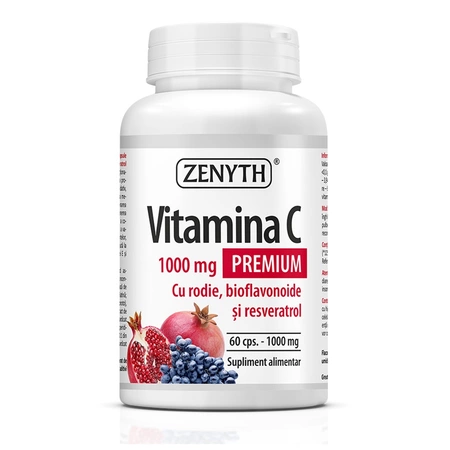 Imunitate - VITAMINA C PREM.RODIE&BIOF&RES 90CPS LA PRET DE 60CPS